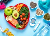 Person experiencing symptoms that may be associated with blood sugar imbalance