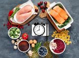 "Healthy foods and weight loss essentials illustrating nutrition mistakes that may affect weight loss goals."