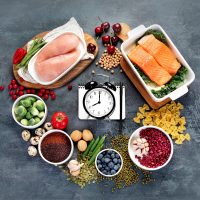 "Healthy foods and weight loss essentials illustrating nutrition mistakes that may affect weight loss goals."