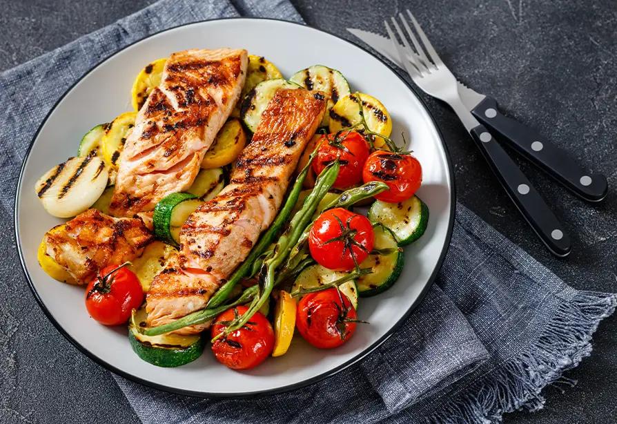 "Protein-rich foods that support healthy eating and weight management."
